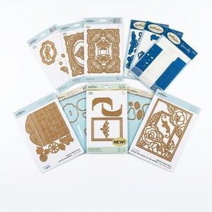 Spellbinders Lot of 10 DieCuts